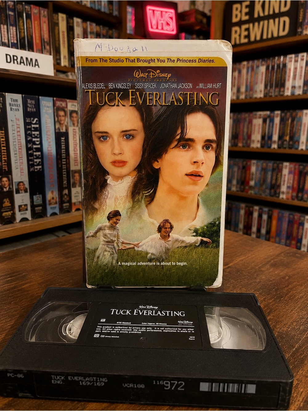 Tuck Everlasting VHS Disney Movie Alexis Bledel Tested Working